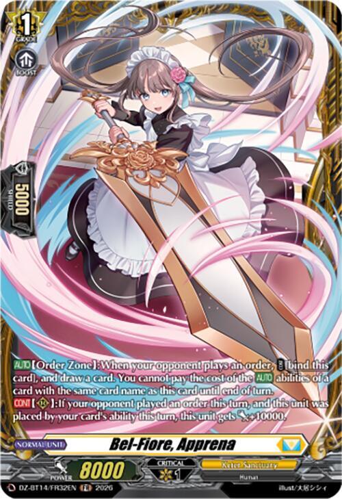 Bel-Fiore, Apprena (FR), DZ-BT14: Envoys of the Crimson Moon DZ-BT14/FR32EN