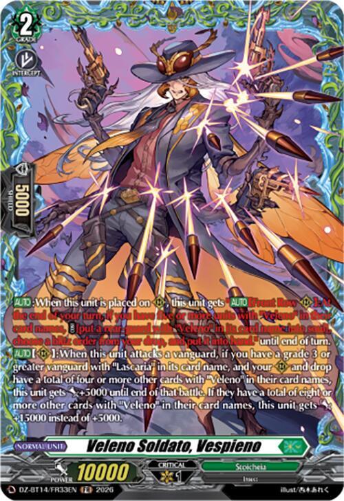 Veleno Soldato, Vespieno (FR), DZ-BT14: Envoys of the Crimson Moon DZ-BT14/FR33EN