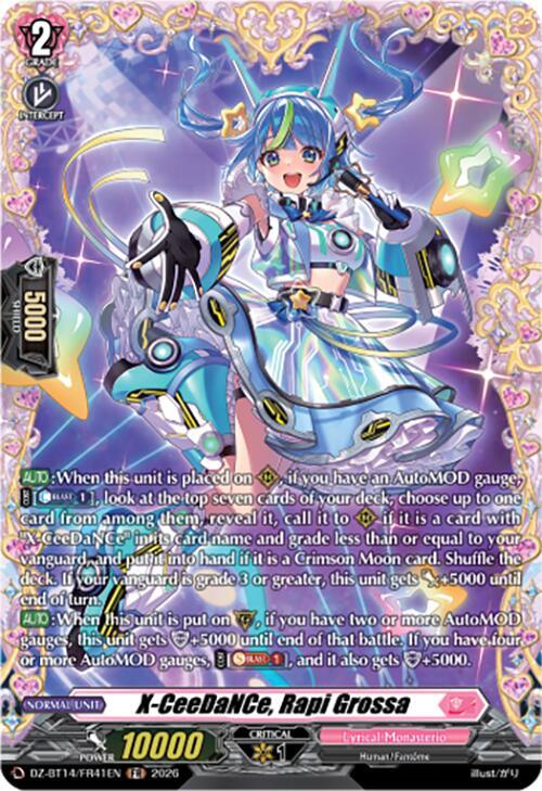 X-CeeDaNCe, Rapi Grossa (FR), DZ-BT14: Envoys of the Crimson Moon DZ-BT14/FR41EN