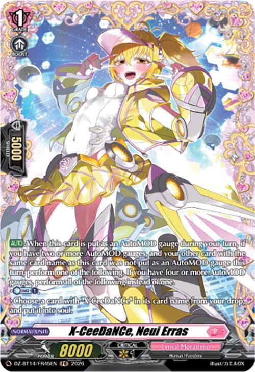 X-CeeDaNCe, Neui Erras (FR), DZ-BT14: Envoys of the Crimson Moon DZ-BT14/FR45EN