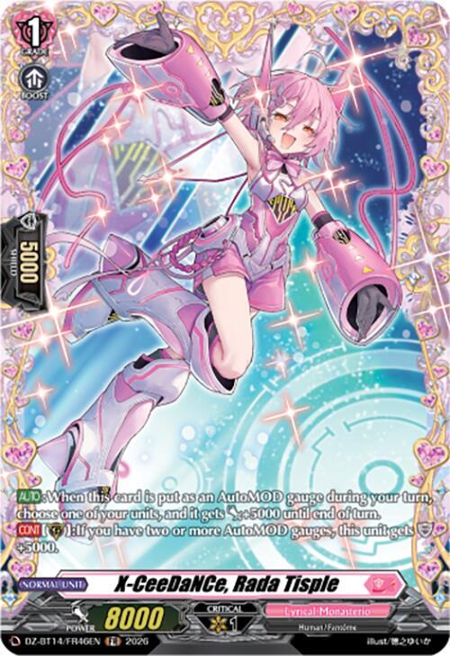 X-CeeDaNCe, Rada Tisple (FR), DZ-BT14: Envoys of the Crimson Moon DZ-BT14/FR46EN