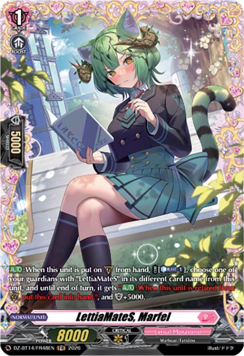 LettiaMateS, Marfel (FR), DZ-BT14: Envoys of the Crimson Moon DZ-BT14/FR48EN