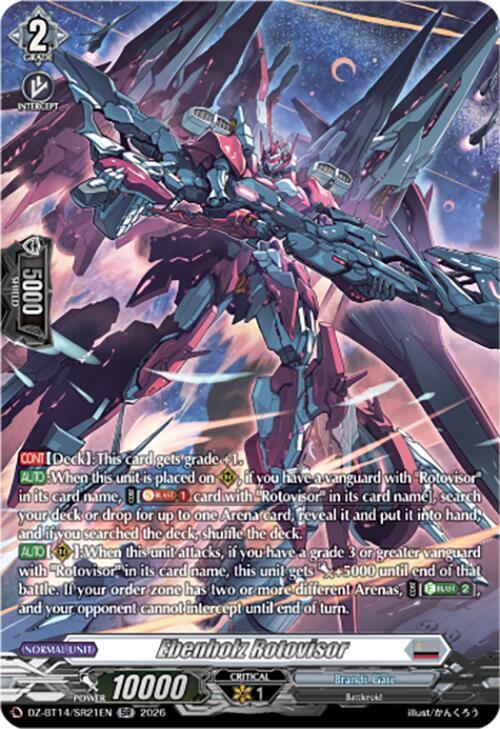 Ebenholz Rotovisor (SR), DZ-BT14: Envoys of the Crimson Moon DZ-BT14/SR21EN