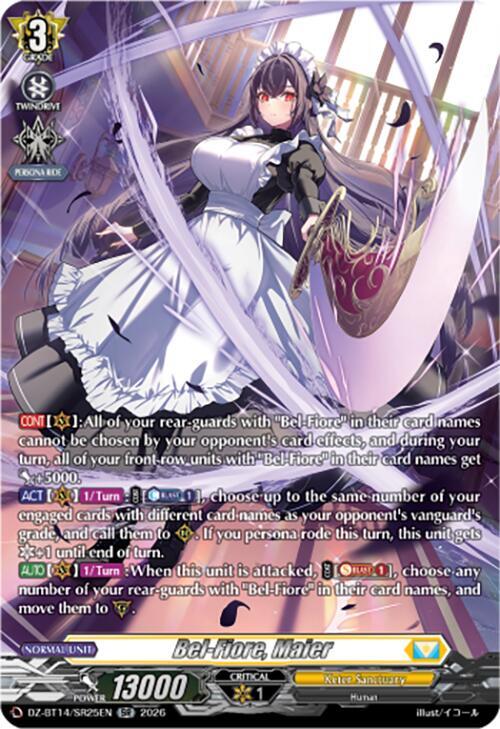 Bel-Fiore, Maier (SR), DZ-BT14: Envoys of the Crimson Moon DZ-BT14/SR25EN