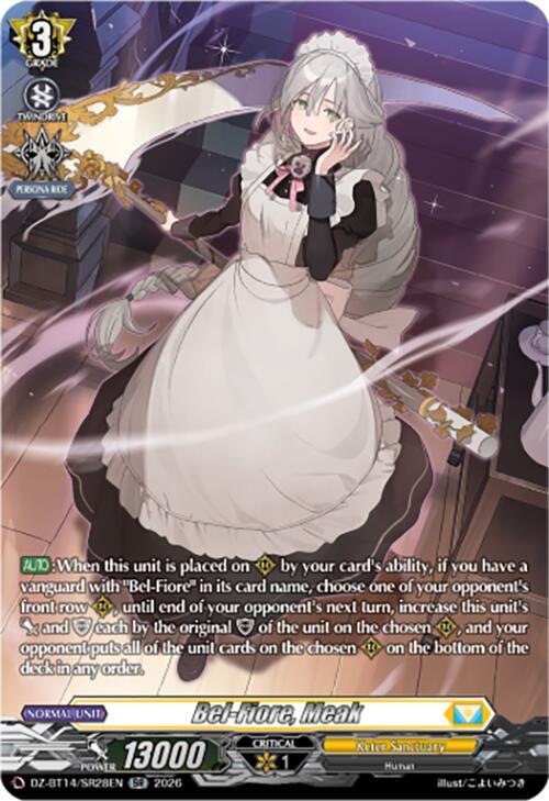 Bel-Fiore, Meak (SR), DZ-BT14: Envoys of the Crimson Moon DZ-BT14/SR28EN