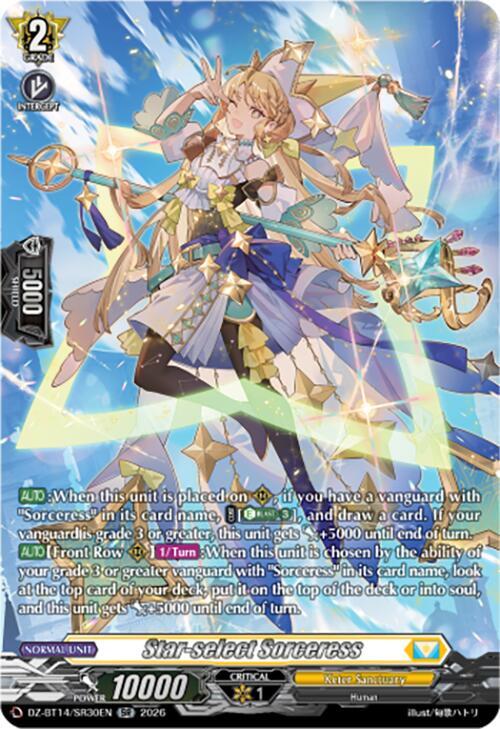 Star-select Sorceress (SR), DZ-BT14: Envoys of the Crimson Moon DZ-BT14/SR30EN