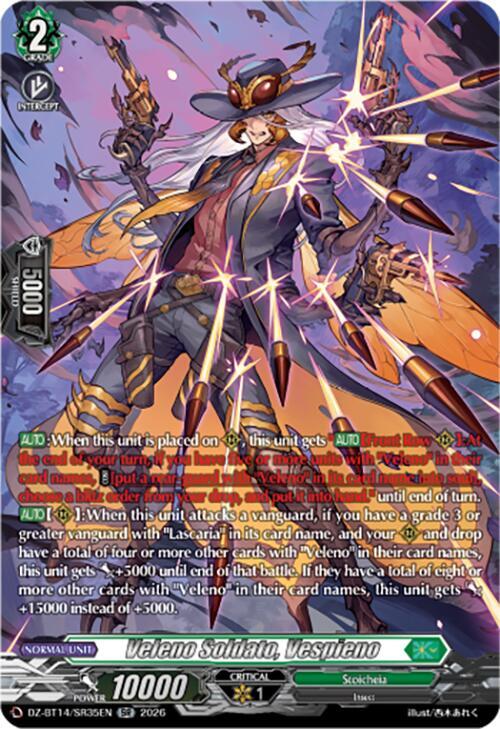 Veleno Soldato, Vespieno (SR), DZ-BT14: Envoys of the Crimson Moon DZ-BT14/SR35EN