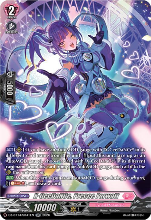 X-CeeDaNCe, Precee Forwatt (SR), DZ-BT14: Envoys of the Crimson Moon DZ-BT14/SR41EN