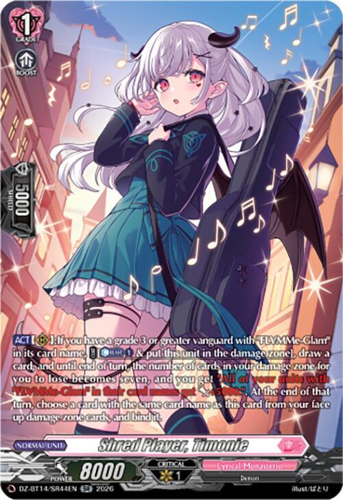 Shred Player, Timonie (SR), DZ-BT14: Envoys of the Crimson Moon DZ-BT14/SR44EN
