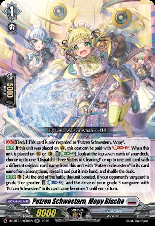 Putzen Schwestern, Mopy Bische, DZ-BT15: Strike of Illusionary Shadows DZ-BT15/030EN