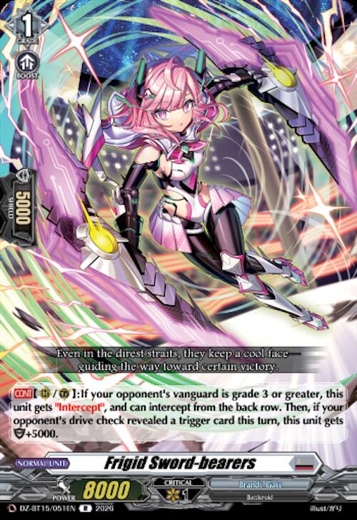 Frigid Sword-bearers, DZ-BT15: Strike of Illusionary Shadows DZ-BT15/051EN