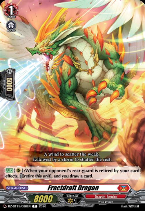 Fractdraft Dragon, DZ-BT15: Strike of Illusionary Shadows DZ-BT15/068EN