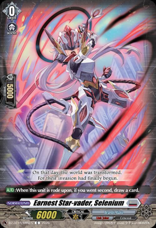 Earnest Star-vader, Selenium, DZ-BT15: Strike of Illusionary Shadows DZ-BT15/085EN