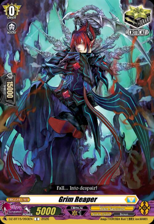 Grim Reaper, DZ-BT15: Strike of Illusionary Shadows DZ-BT15/093EN