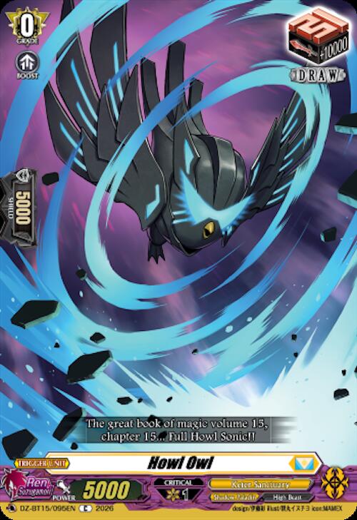 Howl Owl, DZ-BT15: Strike of Illusionary Shadows DZ-BT15/095EN