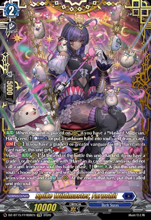 Spike Wildmaster, Farnchit (FFR), DZ-BT15: Strike of Illusionary Shadows DZ-BT15/FFR08EN