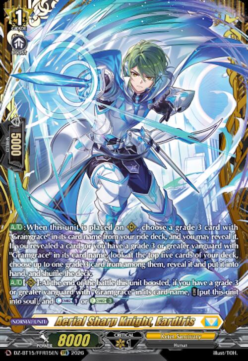 Aerial Sharp Knight, Eardfris (FFR), DZ-BT15: Strike of Illusionary Shadows DZ-BT15/FFR15EN