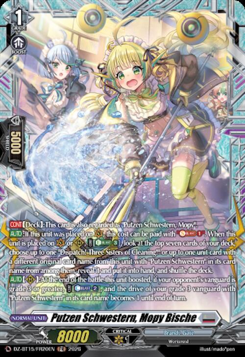 Putzen Schwestern, Mopy Bische (FR), DZ-BT15: Strike of Illusionary Shadows DZ-BT15/FR20EN