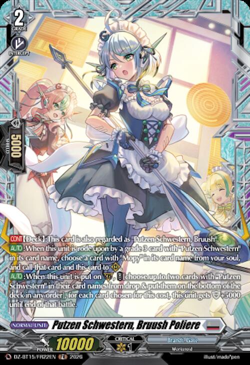 Putzen Schwestern, Bruush Poliere (FR), DZ-BT15: Strike of Illusionary Shadows DZ-BT15/FR22EN