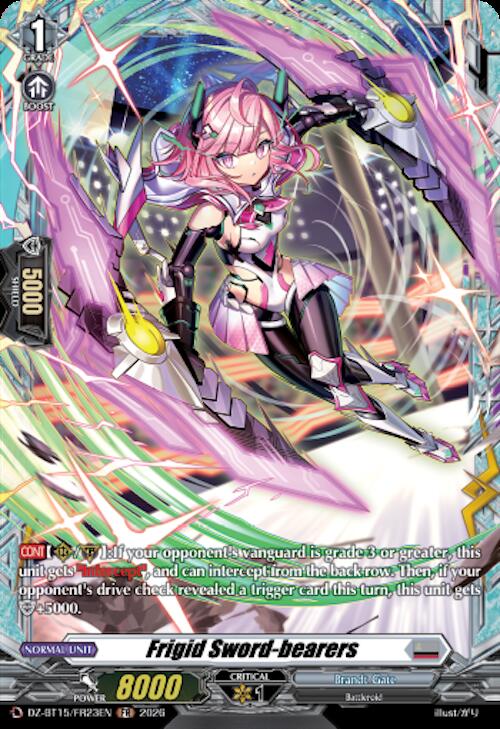 Frigid Sword-bearers (FR), DZ-BT15: Strike of Illusionary Shadows DZ-BT15/FR23EN