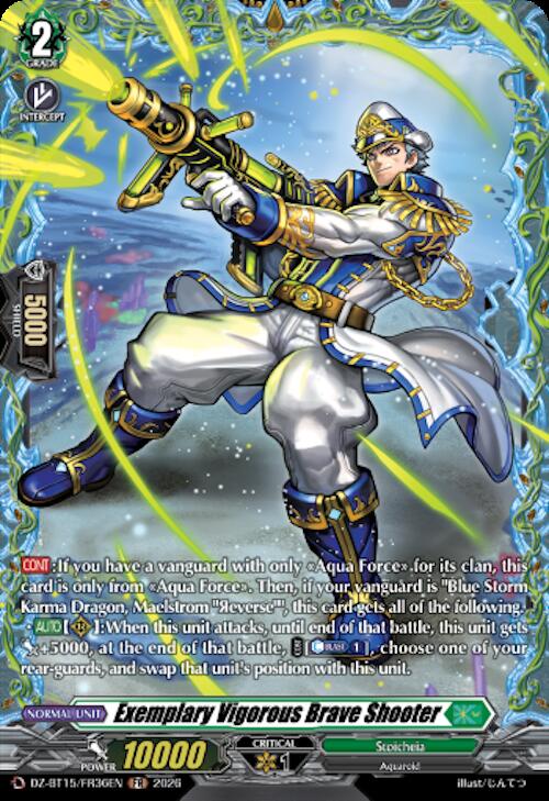 Exemplary Vigorous Brave Shooter (FR), DZ-BT15: Strike of Illusionary Shadows DZ-BT15/FR36EN