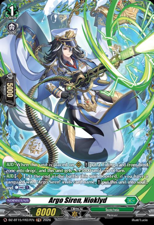 Argo Siren, Nioklyd (FR), DZ-BT15: Strike of Illusionary Shadows DZ-BT15/FR37EN