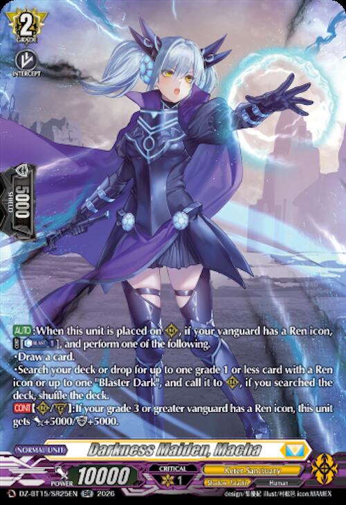 Darkness Maiden, Macha (SR), DZ-BT15: Strike of Illusionary Shadows DZ-BT15/SR25EN