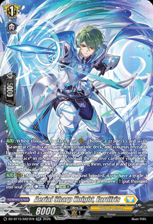 Aerial Sharp Knight, Eardfris (SR), DZ-BT15: Strike of Illusionary Shadows DZ-BT15/SR27EN