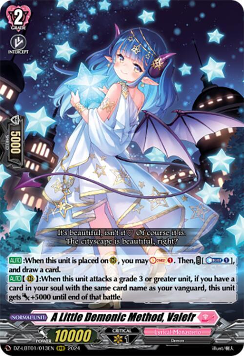 A Little Demonic Method, Valefr, DZ-LBT01: Lyrical Monasterio Sparkling Stars! DZ-LBT01/013EN