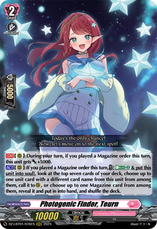 Photogenic Finder, Teurn, DZ-LBT01: Lyrical Monasterio Sparkling Stars! DZ-LBT01/016EN
