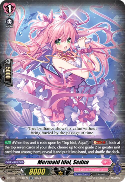 Mermaid Idol, Sedna, DZ-LBT01: Lyrical Monasterio Sparkling Stars! DZ-LBT01/040EN