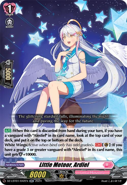 Little Meteor, Ardiel, DZ-LBT01: Lyrical Monasterio Sparkling Stars! DZ-LBT01/042EN