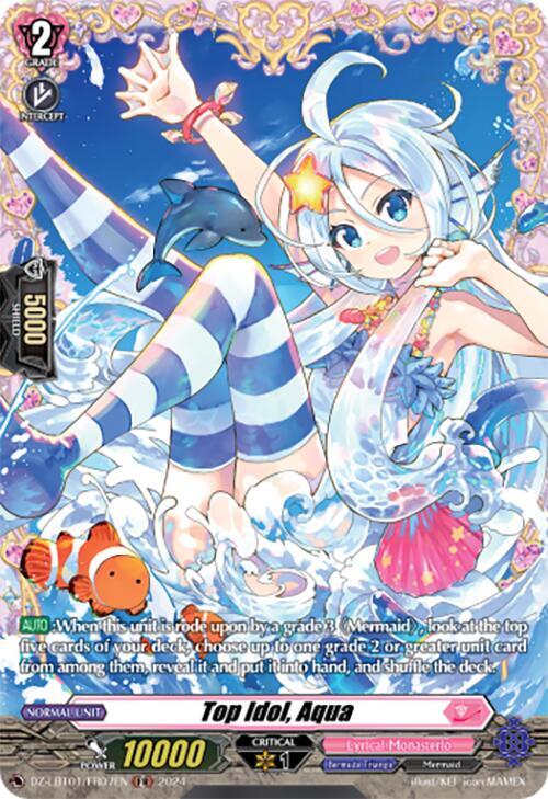 Top Idol, Aqua (FR), DZ-LBT01: Lyrical Monasterio Sparkling Stars! DZ-LBT01/FR07EN