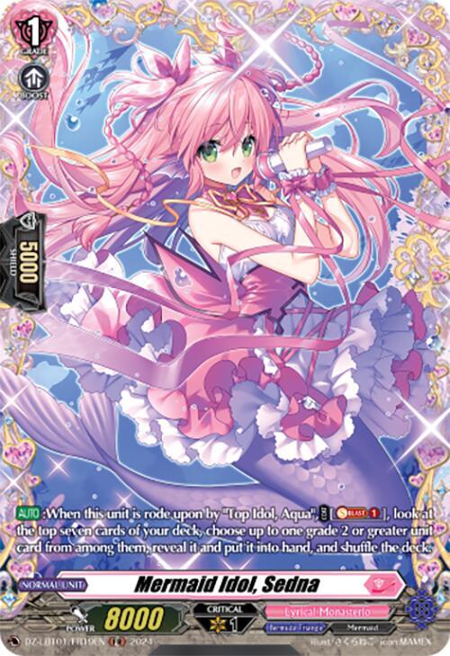 Mermaid Idol, Sedna (FR), DZ-LBT01: Lyrical Monasterio Sparkling Stars! DZ-LBT01/FR19EN