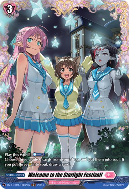 Welcome to the Starlight Festival! (FR), DZ-LBT01: Lyrical Monasterio Sparkling Stars! DZ-LBT01/FR22EN