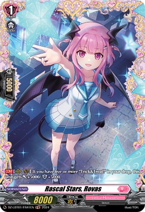 Rascal Stars, Rovas (FR), DZ-LBT01: Lyrical Monasterio Sparkling Stars! DZ-LBT01/FR41EN