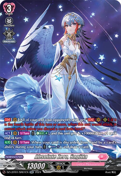 Absolute Zero, Sagitta (SR), DZ-LBT01: Lyrical Monasterio Sparkling Stars! DZ-LBT01/SR01EN