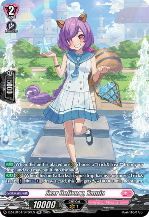 Star Delivery, Tamia (SR), DZ-LBT01: Lyrical Monasterio Sparkling Stars! DZ-LBT01/SR30EN