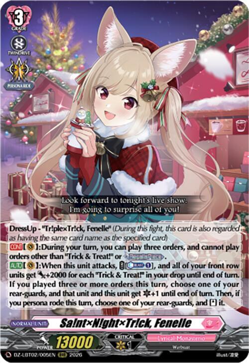 Sa!ntN!ghtTr!ck, Fenelle, DZ-LBT02: Lyrical Monasterio Season of Wonders DZ-LBT02/005EN