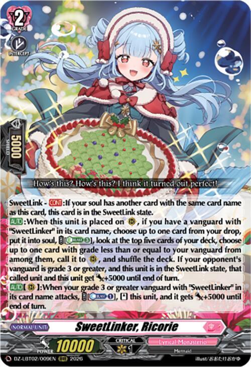 SweetLinker, Ricorie, DZ-LBT02: Lyrical Monasterio Season of Wonders DZ-LBT02/009EN