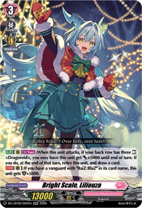 Bright Scale, Liliouza, DZ-LBT02: Lyrical Monasterio Season of Wonders DZ-LBT02/022EN
