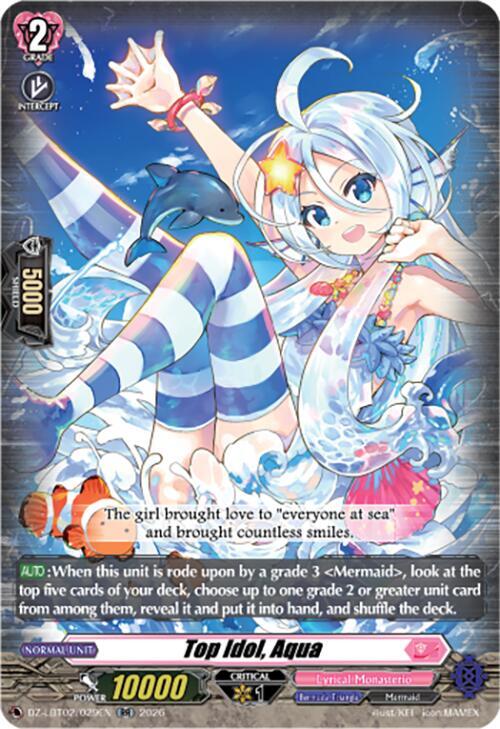 Top Idol, Aqua, DZ-LBT02: Lyrical Monasterio Season of Wonders DZ-LBT02/029EN