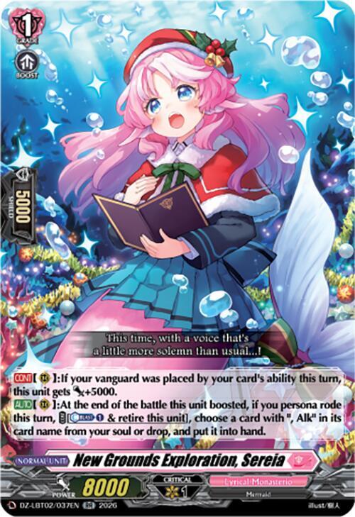 New Grounds Exploration, Sereia, DZ-LBT02: Lyrical Monasterio Season of Wonders DZ-LBT02/037EN