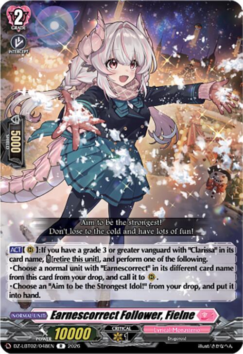 Earnescorrect Follower, Fielne, DZ-LBT02: Lyrical Monasterio Season of Wonders DZ-LBT02/048EN