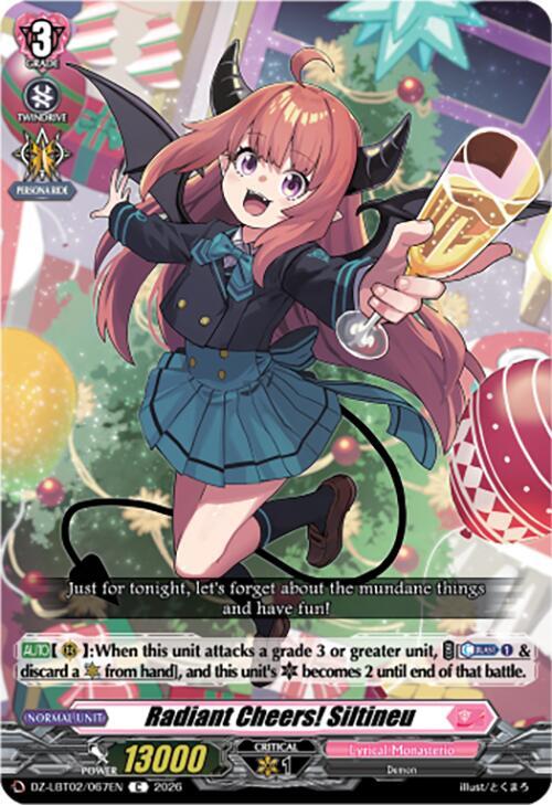 Radiant Cheers, Siltineu, DZ-LBT02: Lyrical Monasterio Season of Wonders DZ-LBT02/067EN