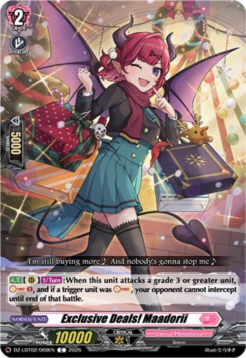 Exclusive Deals! Maadorii, DZ-LBT02: Lyrical Monasterio Season of Wonders DZ-LBT02/069EN