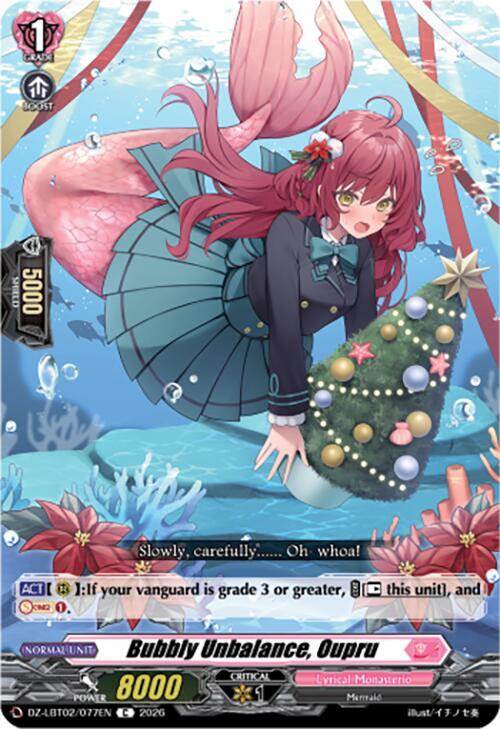 Bubbly Unbalance, Oupru, DZ-LBT02: Lyrical Monasterio Season of Wonders DZ-LBT02/077EN