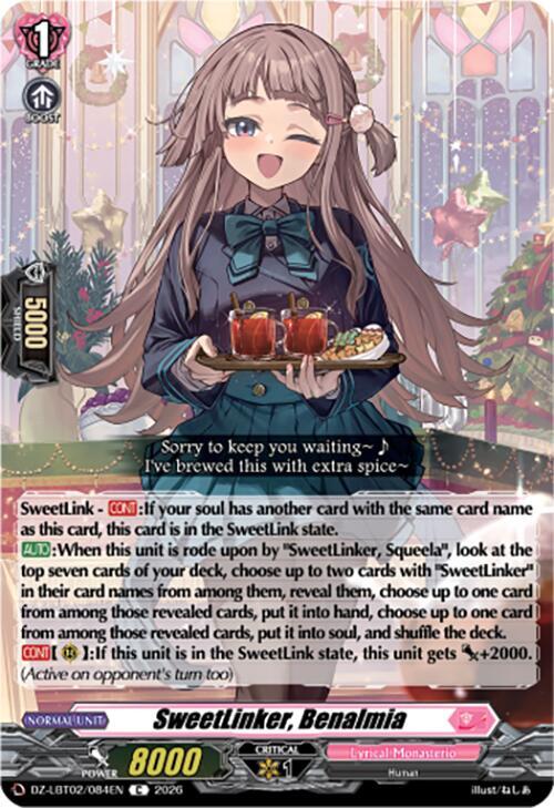 SweetLinker, Benalmia, DZ-LBT02: Lyrical Monasterio Season of Wonders DZ-LBT02/084EN