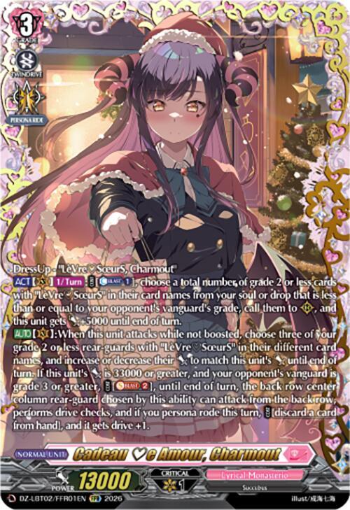 Cadeau e Amour, Charmout (FFR), DZ-LBT02: Lyrical Monasterio Season of Wonders DZ-LBT02/FFR01EN
