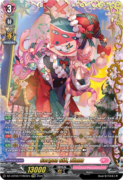 Gorgon Gift, Siana (FFR), DZ-LBT02: Lyrical Monasterio Season of Wonders DZ-LBT02/FFR03EN